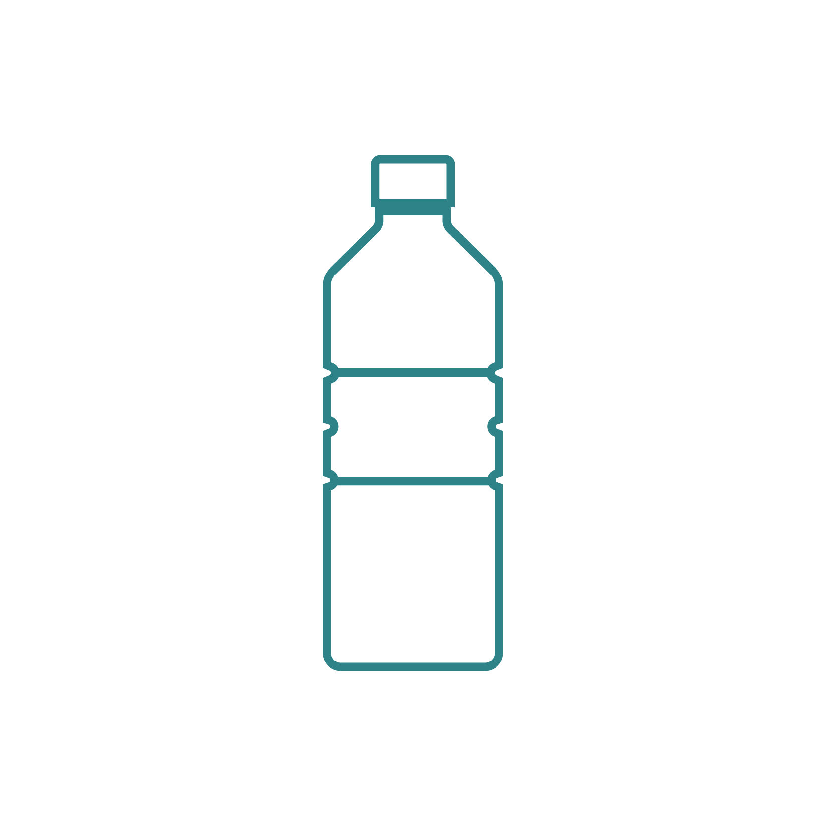 Wasserflasche Icon